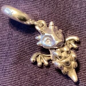 Pandora Sterling Silver “You Are Magic” Dragon Pendant Bracelet Charm